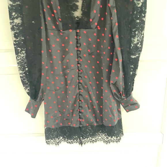 NEW! For Love & Lemons Melrose Robe Dress 26314 - Picture 4 of 9